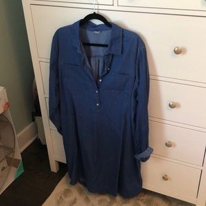 Old Navy Denim Dress XXL